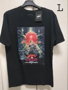 ゴジラvsビオランテ 半袖Tシャツ Lサイズ ブラック