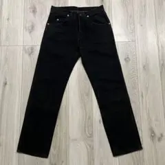 90s USA製Wrangler ラングラー ブラック デニムパンツ 後染め