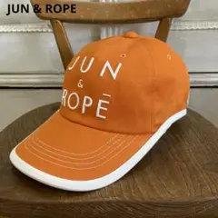 JUN&ROPE ジュンアンドロペ キャップ オレンジ ゴルフ