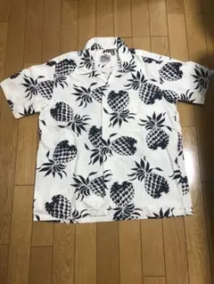 デュークカハナモク　サンサーフ　コットン　アロハシャツ　サイズM