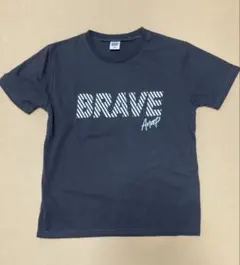 ANAP kids ロゴ入りTシャツ 黒　130