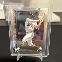 MLB Miguel Andujar Athletics Chromeカード