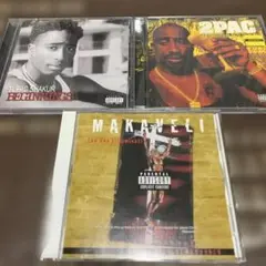 2Pac アルバム3枚　Beginnings Makaveli