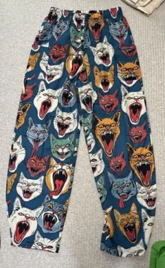 猫柄　パンツ　化け猫