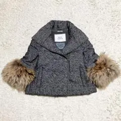 極美品 TATRAS × ALBINO Rライン ダウンジャケット グレー 01