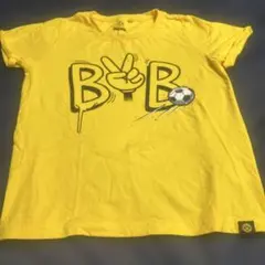 イエロー サッカー Tシャツ KIDサイズ