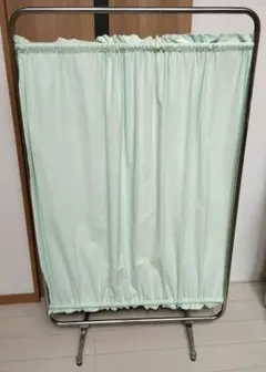 医療用パーテーション グリーン 高さ153cm×幅90cm