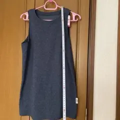 ジュリエ　サイズ0ダークグレー タンクトップ ヨガウェア