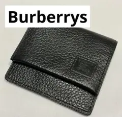 Burberrys コインケース メンズ 小銭入れ ノバチェック シボ革 美品