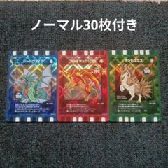 ぐるり森カード　レア3枚　ノーマル30枚