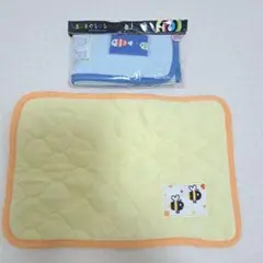 しましまぐるぐる 枕カバー キッズ 2点セット ハチ 魚