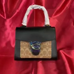 新品 COACH コーチ タビー ハンドバッグ シグネチャー ショルダー