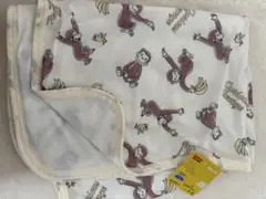 新品タグ付きおさるのジョージ冷感お昼寝ケット 100×140cm