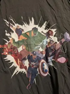 Marvel アベンジャーズ　Tシャツ 6丈 ロンt マーベル/アイアンマン