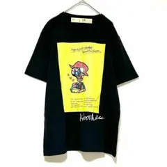 n0283【ナノユニバース】美品　Tシャツ　コットン100% ビッグプリント