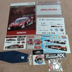 スーパーGT クリアファイル ステッカーetcノベリティーセット