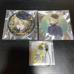 リュシオルの姫 Dr.スリラー ホロ 缶バッジ アクリルストラップ 3個セット