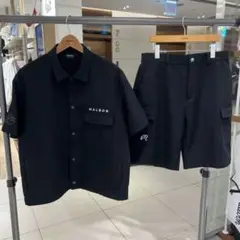 新品Malbon マルボンメンズ 半袖シャツ ショートパンツ 上下2点セット