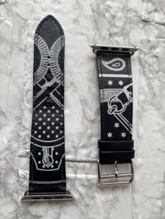 入手困難✨ エルメス HERMES ベルト 金具 チェーン レザー ブラック HERMES - 保管品 HERMES《極めて珍しい一本》チェーン付き