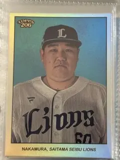 2024 topps NPB 206 99シリアル 中村剛也
