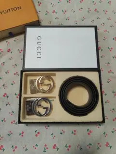 GUCCI ベルトセット ブラック シルバー ゴールド 即購入OK！