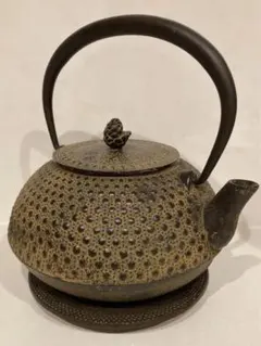 新品、栞付岩手県奥州水沢幸工芸現代の名工 佐藤勝久造丸平型亀甲霰