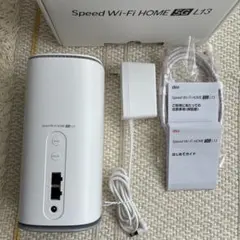 Speed Wi-Fi HOME 5G L13 ホワイト ルーター