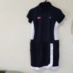 【新品未使用】FILA ネイビー ワンピース ゴルフ