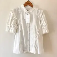 新品・タグ付き！【MOUSSY 】白ブラウス