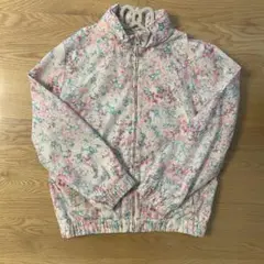 花柄フード付きジャケット