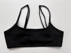 新品未使用　h&m 水着　トップスのみ　キッズ　140 150 XS 黒