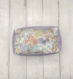 ハンドメイド　バスポーチ