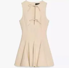 ZARA ゴデ　リボン　ワンピース
