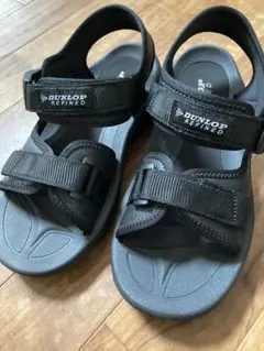 DUNLOP スポーツサンダル 26.0-26.5cm ブラック