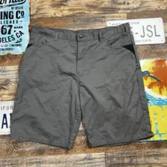 40 Dickies グレー　ショートパンツ　ハーフパンツ　XL相当