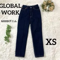 GLOBAL WORK GOODデニムテーパードパンツ XS