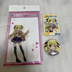 魔法少女リリカルなのは ドンキ　フェイト　アクリルスタンド 缶バッジ　特典