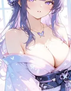 AIイラスト 美女 A4ポスター H56