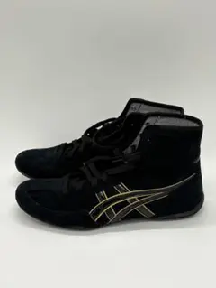 ASICS レスリングシューズ ブラック/イエロー