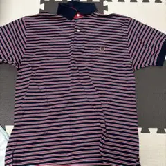 TOMMY HILFIGER ストライプ ポロシャツ Sサイズ