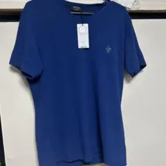 EPoca 青 クルーネック Tシャツ