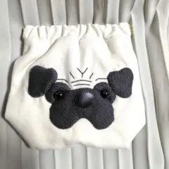 パグのバネ口ポーチ②