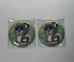 忍たま乱太郎 どうぶつフォーゼ 缶バッジ 潮江 2点
