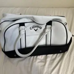 Callaway ダッフルバッグ ホワイト/ブラック