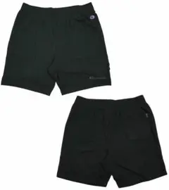 黒ブラック新品XLチャンピオン CHAMPION７インチショーツハーフパンツ