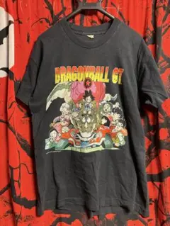 ドラゴンボールGT Tシャツ 赤 アニメT 海外オフィシャル DBZ GT 悟空Tシャツ Mサイズ 赤 厚手 USA製 ヴィンテージ アニメ