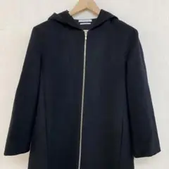 m2927 フォクシーニューヨーク コレクション フード ロングコート
