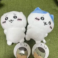 【おまけつき】ちいかわ　ハチワレ　ぬいぐるみセット
