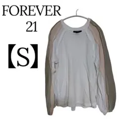 美品✨FOREVER 21 【S】メッシュラグランTシャツ オシャレ