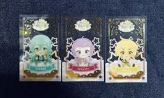 わんぱく 刀剣乱舞 千代金丸 北谷菜切 治金丸 箔押しクリアカード 5周年